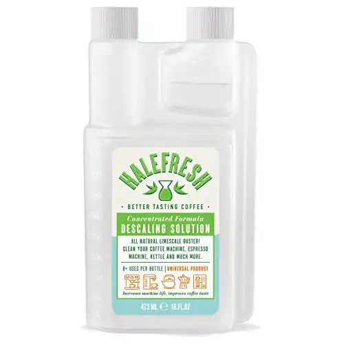 Halefresh Concentrated Coffee Machine Descaling Solution