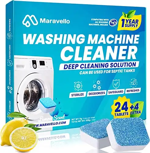 Maravello Washing Machine Cleaning Tablets