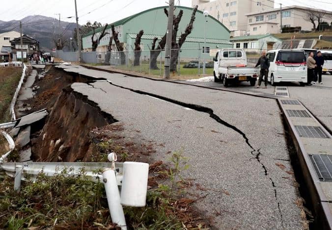 7.6 earthquake in japan