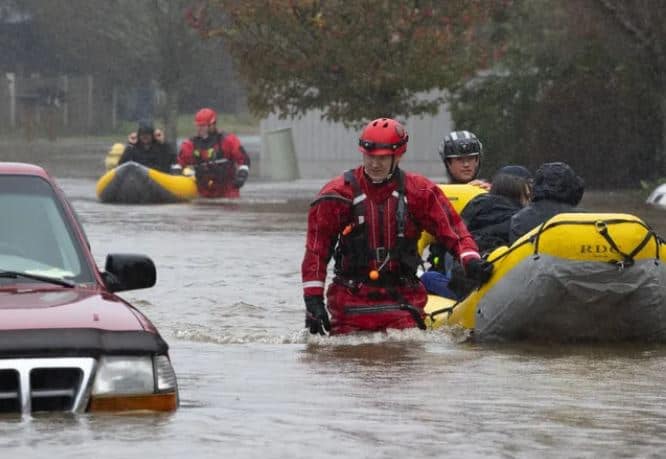 rescue in flooding