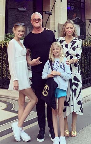 eric dane with family