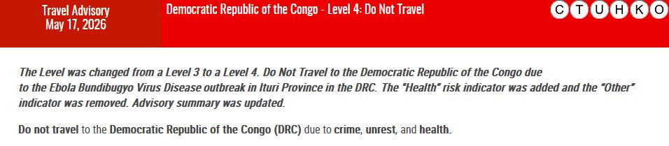 congo travel agency