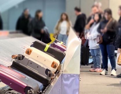 luggage at airport