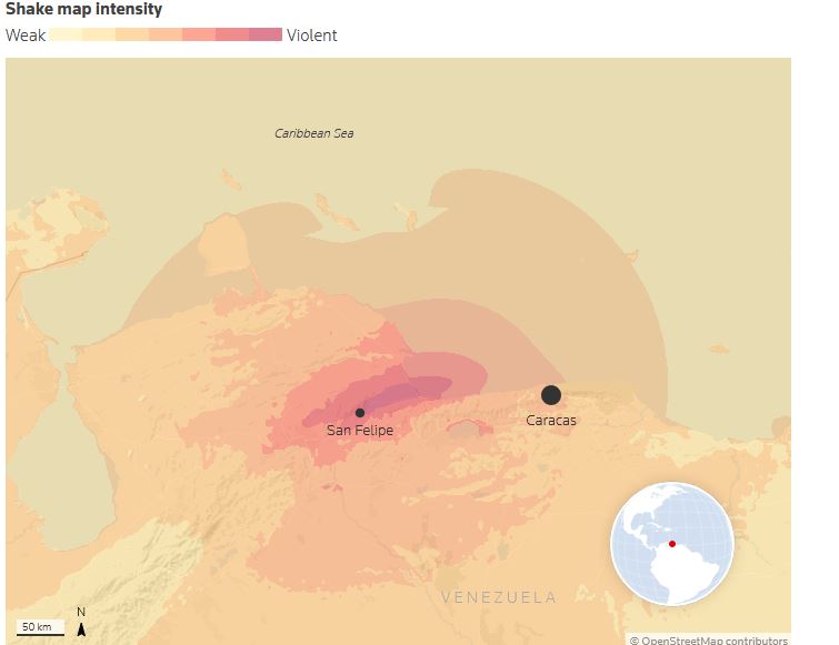 venezuela quake