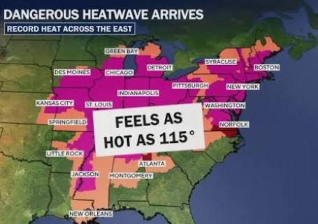 heat wave us