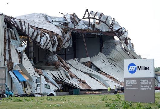 tornado damage