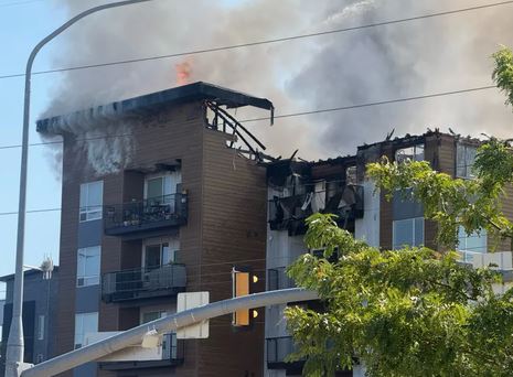fire at apartment