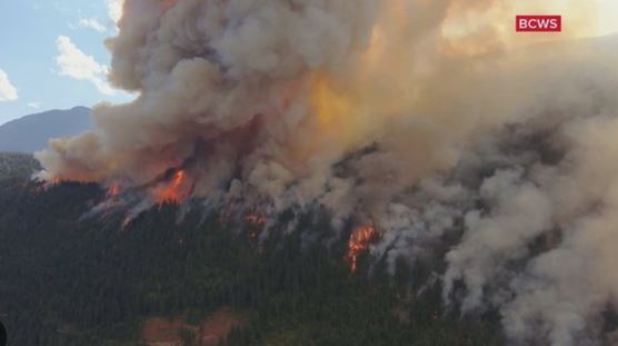 wildfire in bc